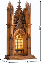 Rose Window Twin Tower Cathedral