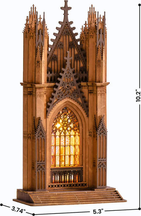 Rose Window Twin Tower Cathedral