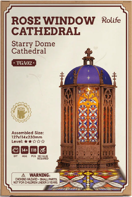 Rose Window Starry Dome Cathedral
