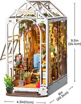 Rolife Holiday Garden House DIY Book Nook Shelf Insert