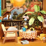 Sunset Isle DIY Book Nook