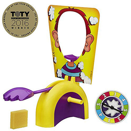 Hasbro Gaming Pie Face Cannon E1972 - Gioco Di Società Esilarante Con Lancia Panna, Dai 5 Anni, 2 Giocatori