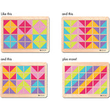 Green Start Pattern Play Puzzles: Topsy Turvy