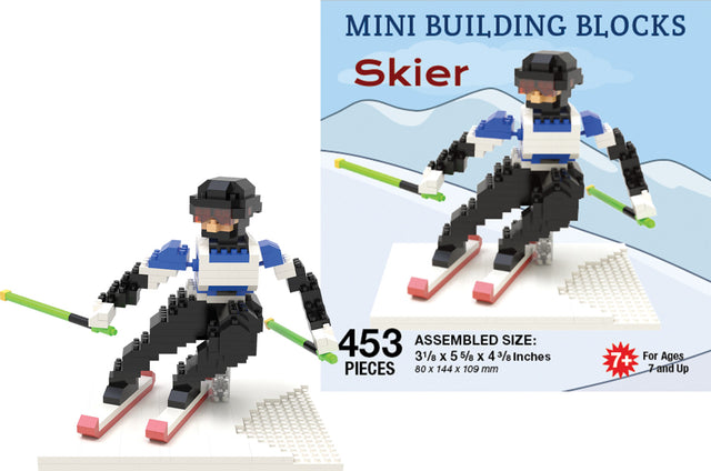 The Mini Block - Skier
