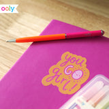 Neon Style Writers Ballpoint Pens