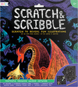 Fantastic Dragon Scratch And Scribble Scratch Art Kit