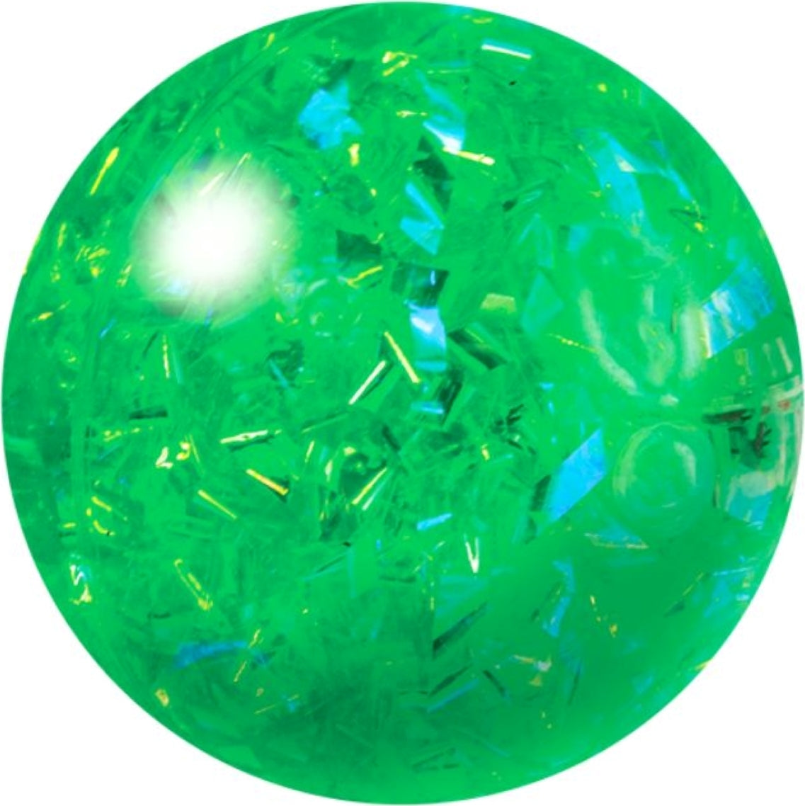 Glitzy Ball with LED (assorted colors)