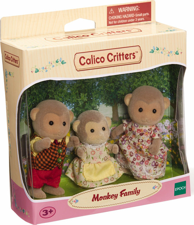 Calico Critters Mango Monkey Family Set
