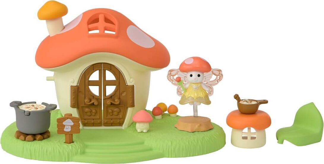 Calico Critters Fairy Mushroom House