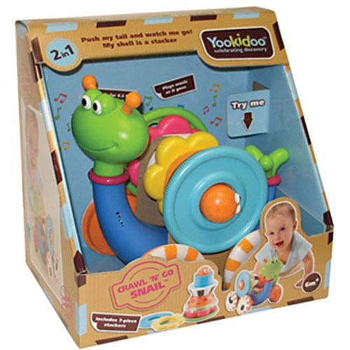 Yookidoo Swap n go musical snail