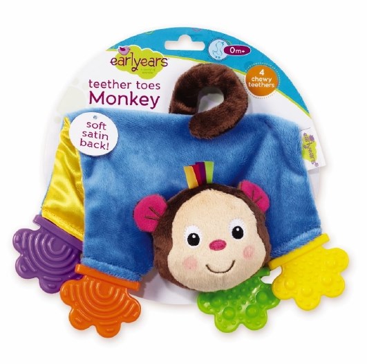 Teether Toes Monkey