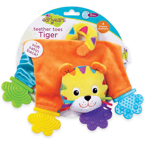 Teether Toes - Tiger