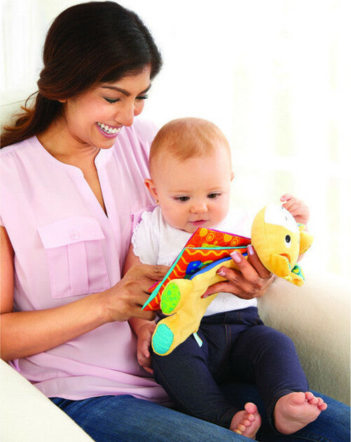 Earlyears Farm Friends Crinkle Book Baby Toy