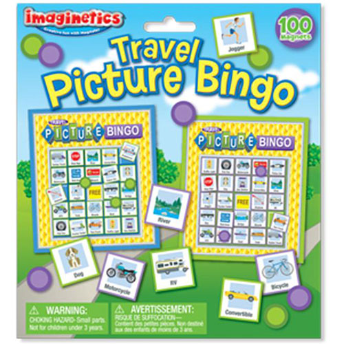 Travel Magnetic Picture Bingo Imaginetics