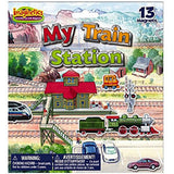 Imaginetics My Train Station Play Board