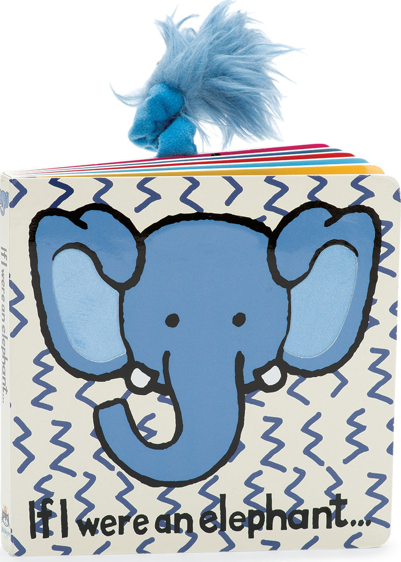 JellyCats If I were an Elephant Board Book