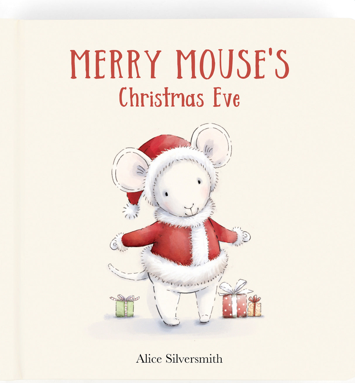 Jellycat Bk4mer Merry Mouse's Christmas Eve Book