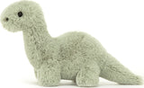 Jellycat Fos6bro Fossilly Brontosaurus Mini