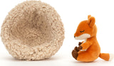 Hibernating Fox