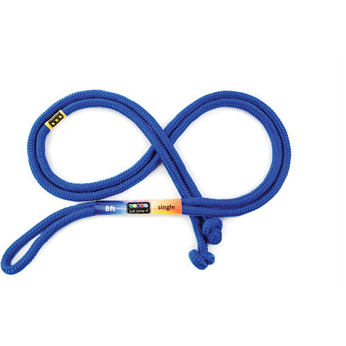 8' Rainbow Jumprope Blue
