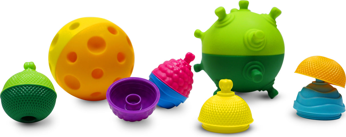 Sensory Balls And Beads - 12 Pcs
