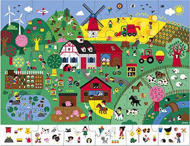Observation Puzzle - The Farm - 24 Pcs