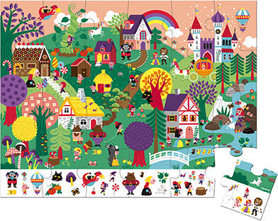 Observation Puzzle - The Tales- 24 Pcs