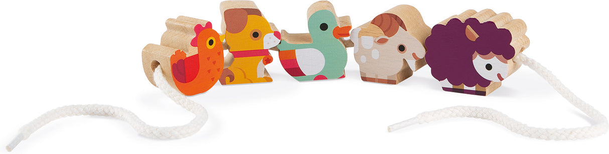 Stringable Farm-Themed Beads