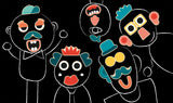 Mix and Match Portrait Magnets - 24 Pcs