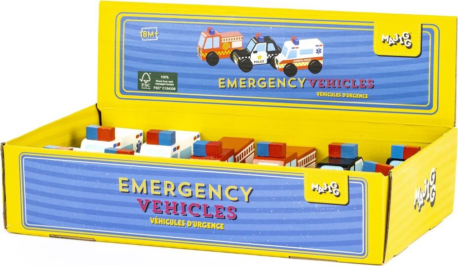 MAJIGG Emergency Vehicles (assorted styles)