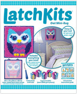 Latchkits Owl Mini-Rug Craft Kit