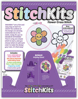 Stitchkits Flower Cross Stitch Kit