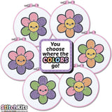 Stitchkits Flower Cross Stitch Kit