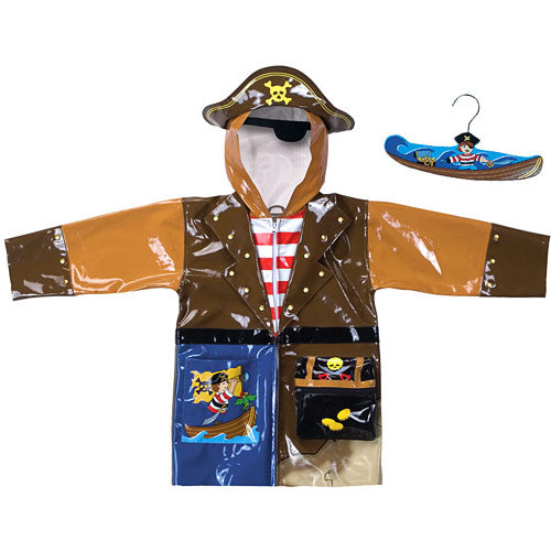 Kidorable Pirate Raincoat 6/6X