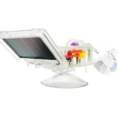 Kikkerland Window-Mount Solar-Powered Heart Rainbow Maker