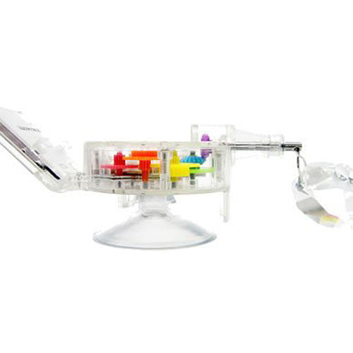 Kikkerland Window-Mount Solar-Powered Heart Rainbow Maker