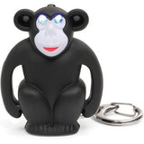 Kikkerland KRL14TC Monkey LED Keychain with Sound