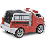 Kid Galaxy Jumbo Soft and Squeezable Fire Truck. Toddler Light and Sound Effects Emergency Vehicle