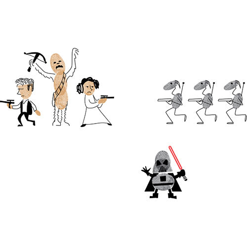 Star Wars Thumb Doodles