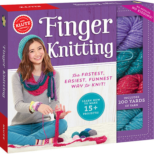 FINGER KNITTING
