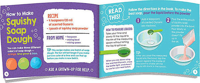 Klutz Jr: My Squishy Soap Dough