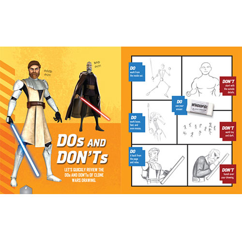 Klutz Draw Star Wars Clone Wars  - Catalog 2012