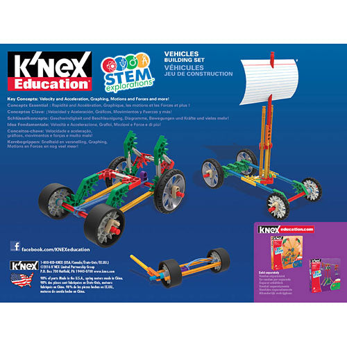 Stem Explorations: Vehicles Building Set