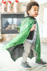 Green Dragon Cloak - Ages 3-8