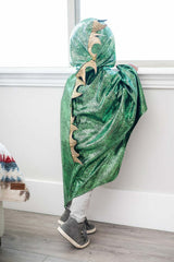 Green Dragon Cloak - Ages 3-8