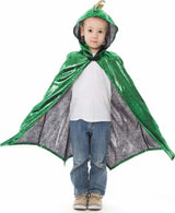 Green Dragon Cloak - Ages 3-8