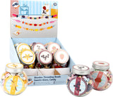 Display Wooden Threading Beads Sweets-Glass, "Candy"