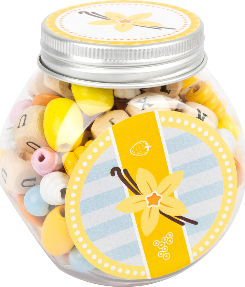 Display Wooden Threading Beads Sweets-Glass, "Candy"