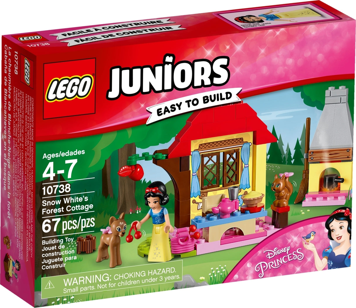 LEGO Snow White's Forest Cottage