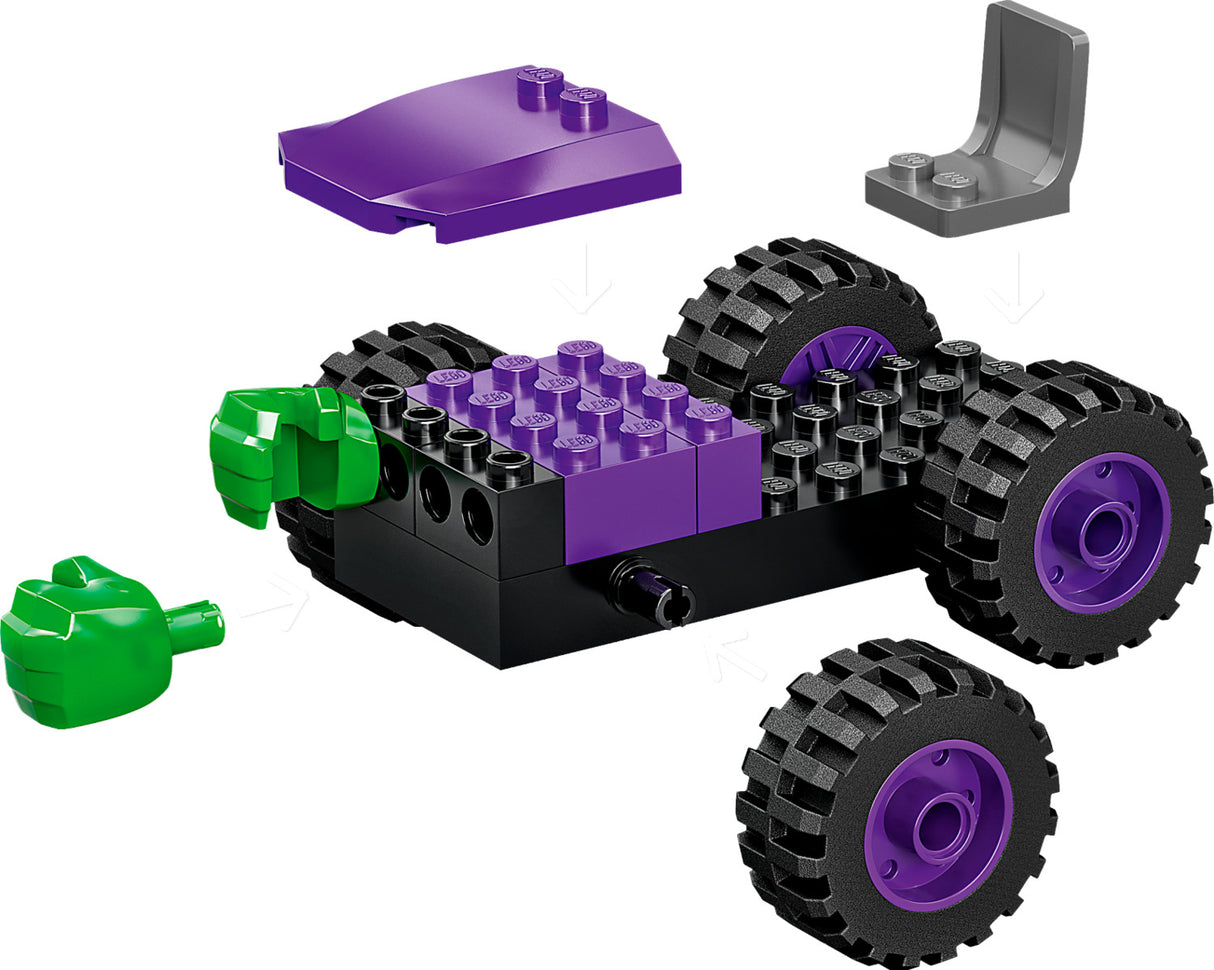 LEGO Spider-Man: Hulk vs. Rhino Truck Showdown